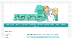 Desktop Screenshot of littlescrapsofheavendesigns.com